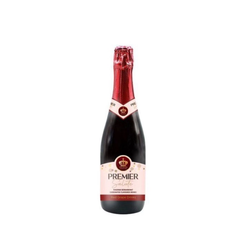 Premier Salute Red Grape Sparkling Drink 750ml