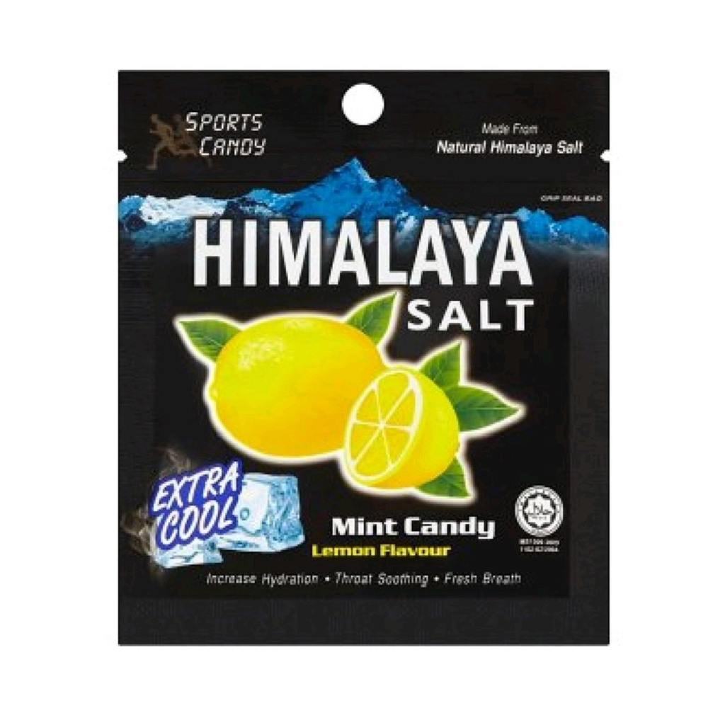 Himalaya Salt Mint Lemon Extra Cool Sports Candy 15g