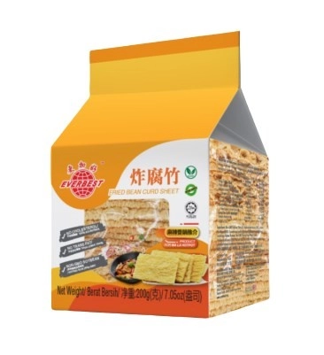 Everbest Veg Fried Bean Curd Sheet 200g