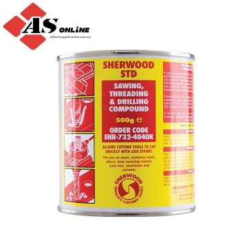 SHERWOOD STD Tap & Drill Compound 500g / Model: SHR7324040K