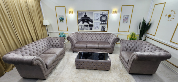 B299 large sofa  Chesterfield Extra Large Shah Alam, Selangor, Kuala Lumpur (KL), Malaysia Modern Sofa Design, Chesterfield Series Sofa, Best Value of Chaise Lounge | SYT Furniture Trading