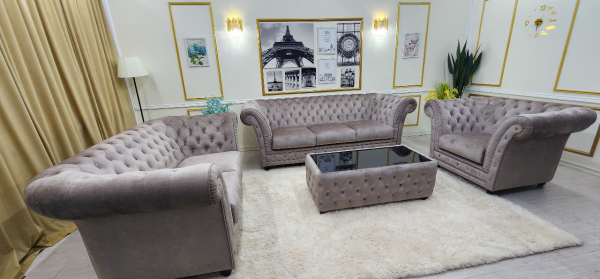 B299 large sofa  Chesterfield Extra Large Shah Alam, Selangor, Kuala Lumpur (KL), Malaysia Modern Sofa Design, Chesterfield Series Sofa, Best Value of Chaise Lounge | SYT Furniture Trading