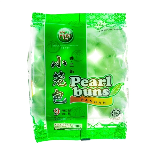 Figo Pearl Bun Pandan 9pcs