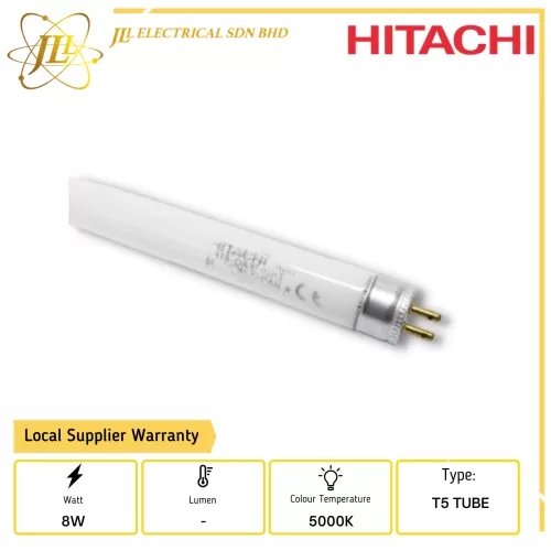 HITACHI G5 8W 5000K T5 TUBE