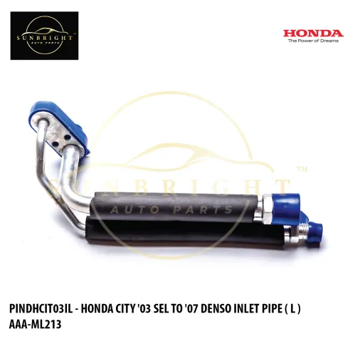 PINDHCIT03IL - HONDA CITY '03 SEL TO '07 DENSO INLET PIPE ( L ) AAA-ML213