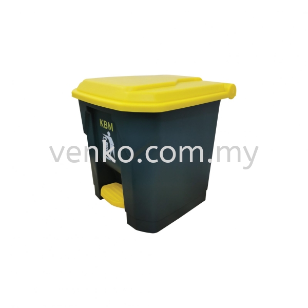 KBM 30L Dustbin With Pedal Kitchen Waste Bin Selangor, Klang, Malaysia Garbage Bag & Garbage Bin Supplier, Distributor  | VENKO GLOBAL SDN BHD