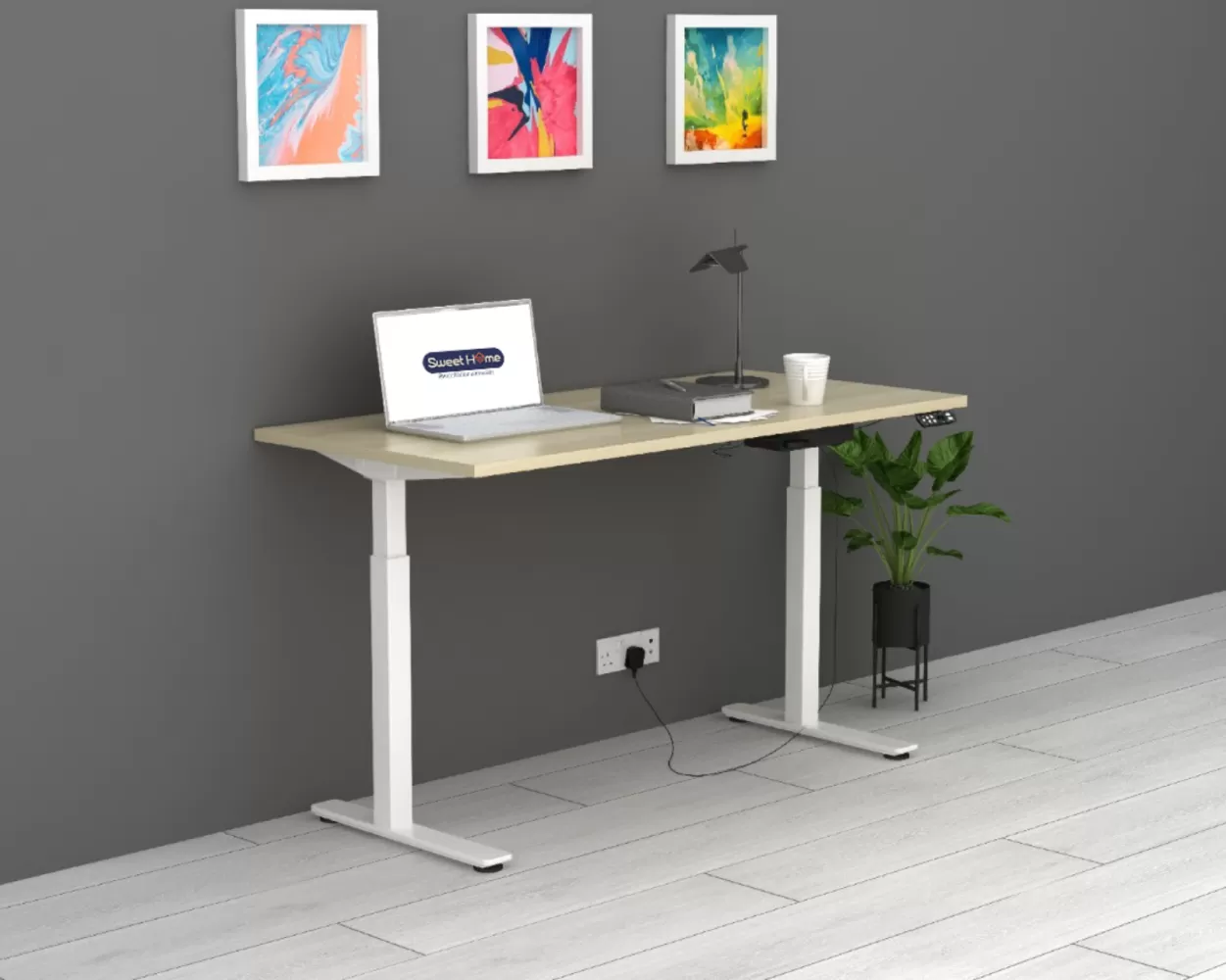 Electric Height Adjustable Table | Office Table Penang ...