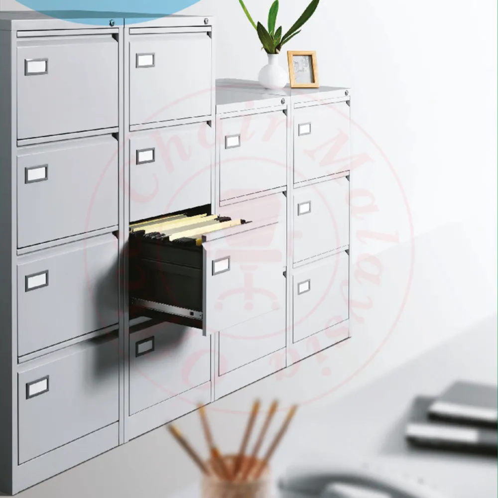 [Anti Tilt] Steel Filing Cabinet 4 Drawers | Office Cabinet | Metal Cabinet | Almari Besi