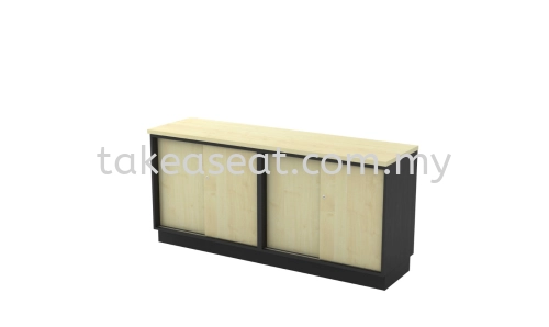 Dual Sliding Door Low Cabinet