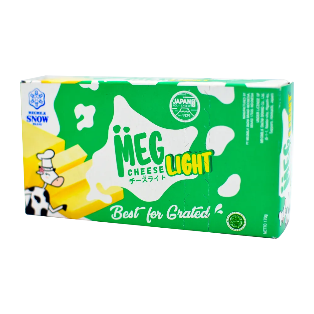 MEG CHEESE LIGHT 1700G (48PKT/CTN)