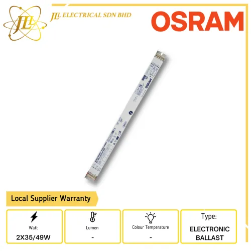 OSRAM QTI DALI 2X35/49/80W 220-240V DIM ELECTRONIC BALLAST