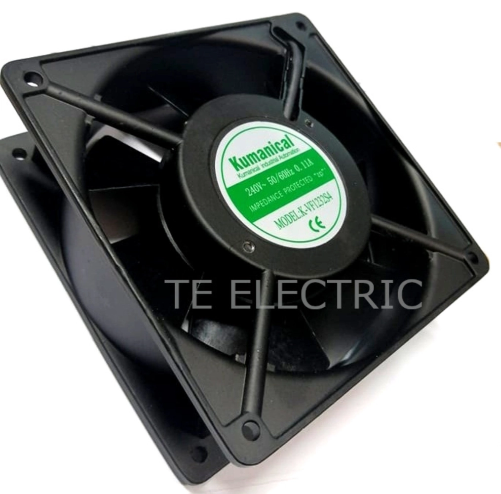 KUMANICAL 4" 12VDC 24VDC 110VAC 240VAC VIDEO FAN 120 X 120 X 38mm