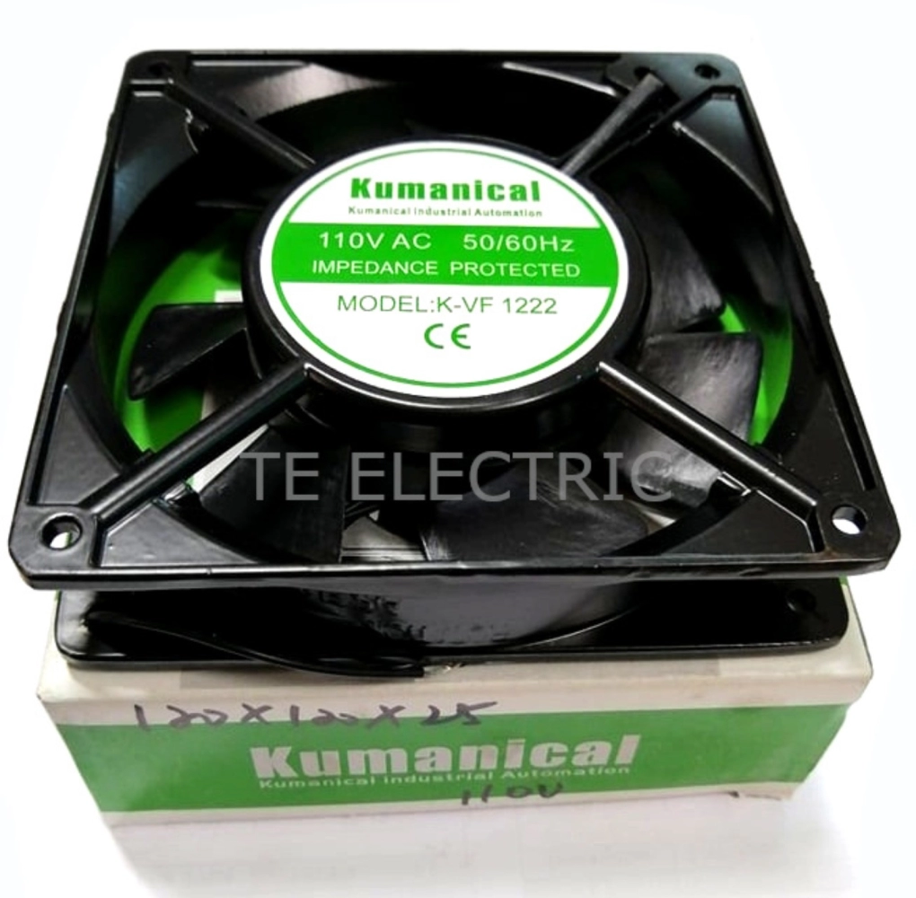 KUMANICAL 4" 12VDC 24VDC 110VAC 240VAC VIDEO FAN 120 X 120 X 38mm