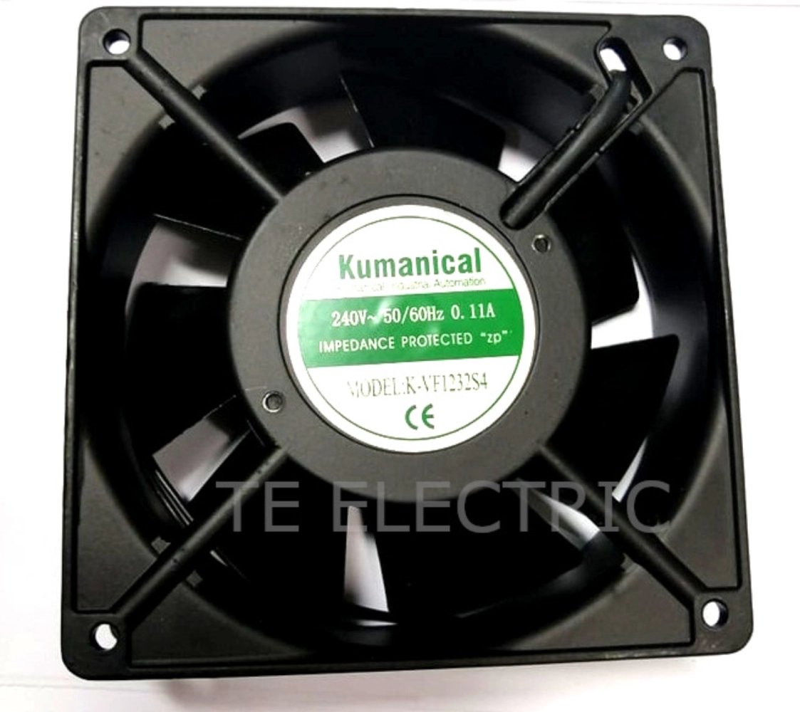 KUMANICAL 4" 12VDC 24VDC 110VAC 240VAC VIDEO FAN 120 X 120 X 38mm