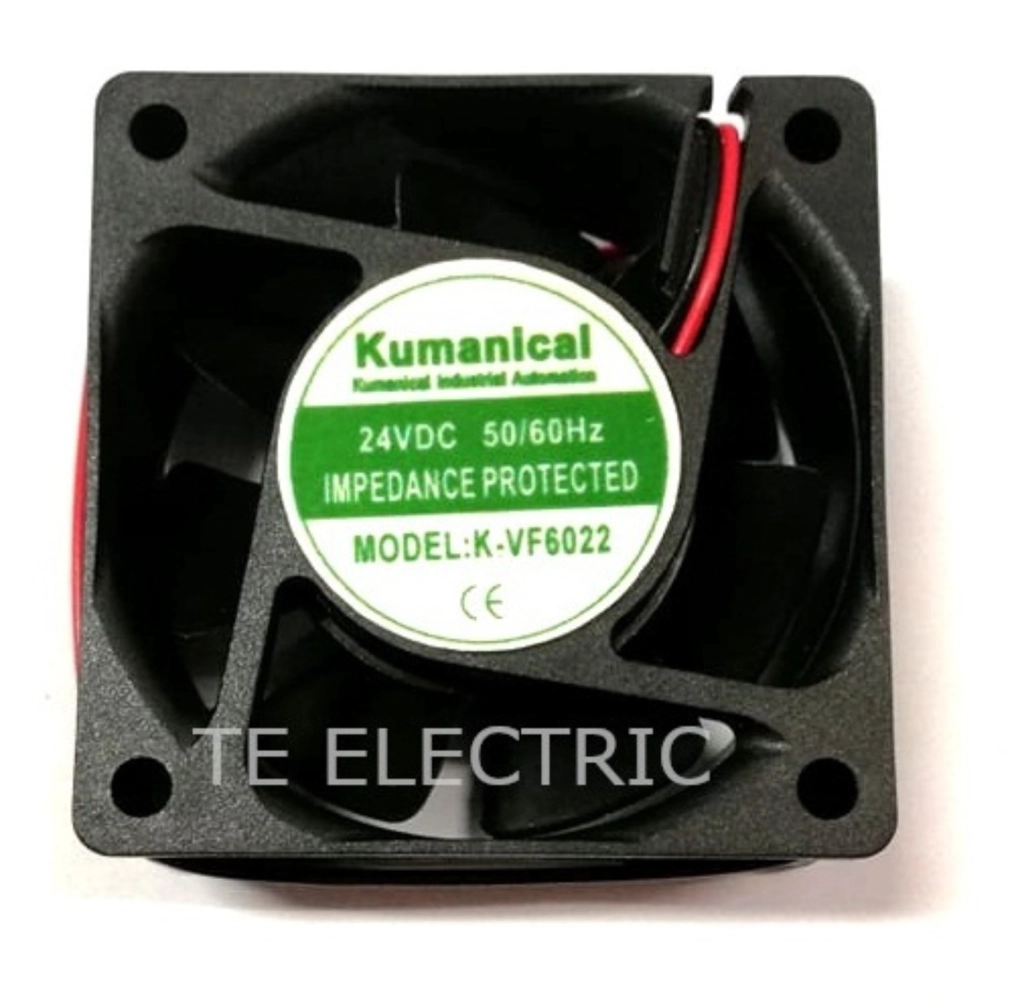 KUMANICAL 2'' 12VDC / 24VDC VIDEO FAN 60 X 60 X 25mm COOLING FAN AXIAL FAN 2 1/2"