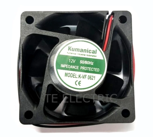 KUMANICAL 2'' 12VDC / 24VDC VIDEO FAN 60 X 60 X 25mm COOLING FAN AXIAL FAN 2 1/2"