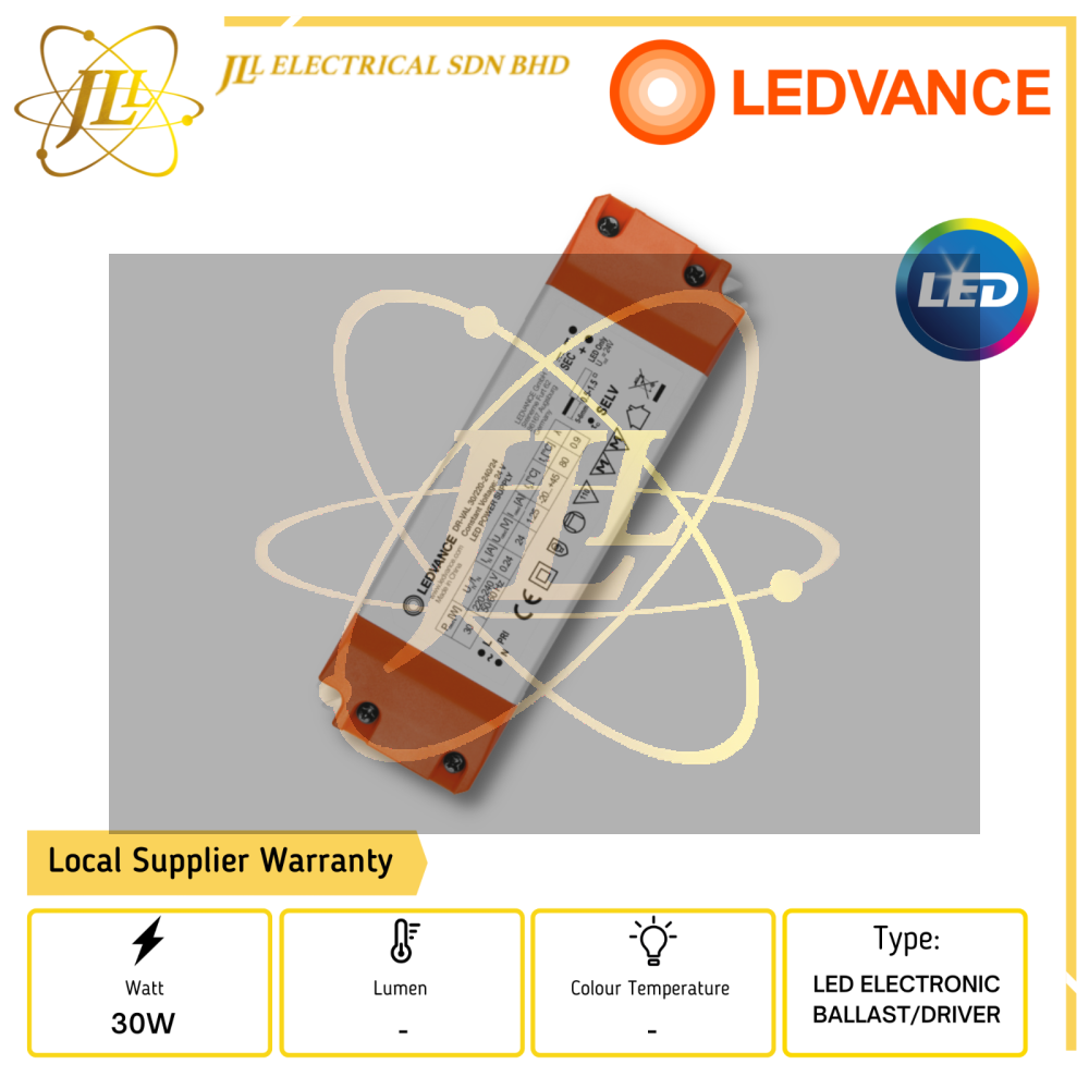 LEDVANCE VAL 30W 220-240V 24 LED ELECTRONIC BALLAST/DRIVER OTHER BRAND ...