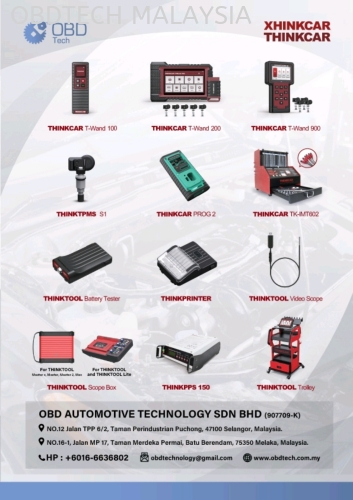 ThinkCar TPMS Prog 2 , Trolley Tools and Battery Stable Rizer