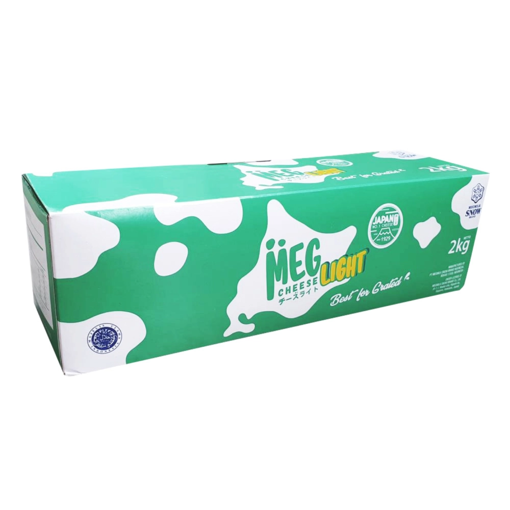 MEG CHEESE LIGHT 2KG (8PKT/CTN)