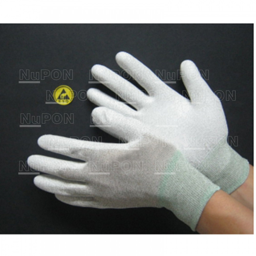 Conductive PU Palm Coated Gloves