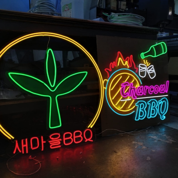 Korean Restaurant Neon Led Custom LED NEON Selangor, Malaysia, Kuala Lumpur (KL), Subang Jaya Manufacturer, Maker, Supplier, Supply | Far Art Neon Advertising