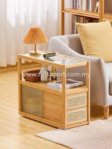 WOODEN TROLLEY/ MOVABLE COFFEE TABLE