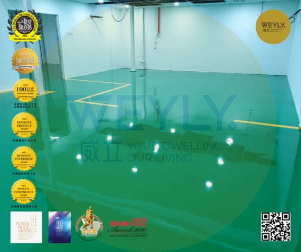  Self-Smoothing Epoxy Flooring SL Epoxy Self-Smoothing SL System Heavy Duty Industrial Floor Coatings Penang, Malaysia, Bukit Mertajam Services | WEYLY SDN BHD