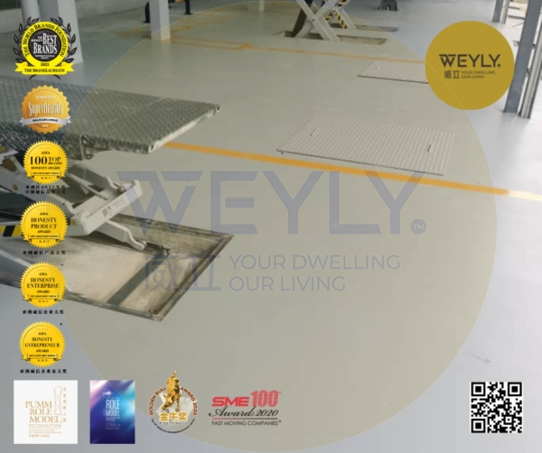  Polyurethane Screed MF Automotive Industries Polyurethane Screed MF  Self-Smoothing PU System Heavy Duty Industrial Floor Coatings Penang, Malaysia, Bukit Mertajam Services | WEYLY SDN BHD