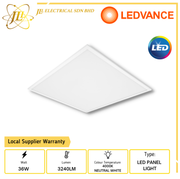 LEDVANCE 36W 220-240V 3240LM 4000K NEUTRAL WHITE ECO LED TROFFER PANEL LIGHT