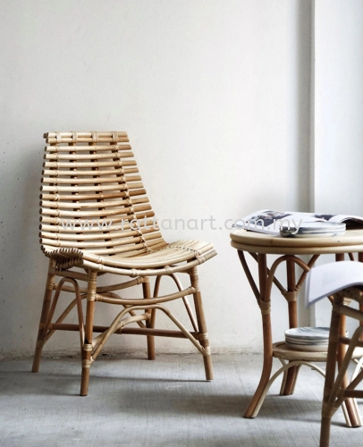 RATTAN DINING CHAIR