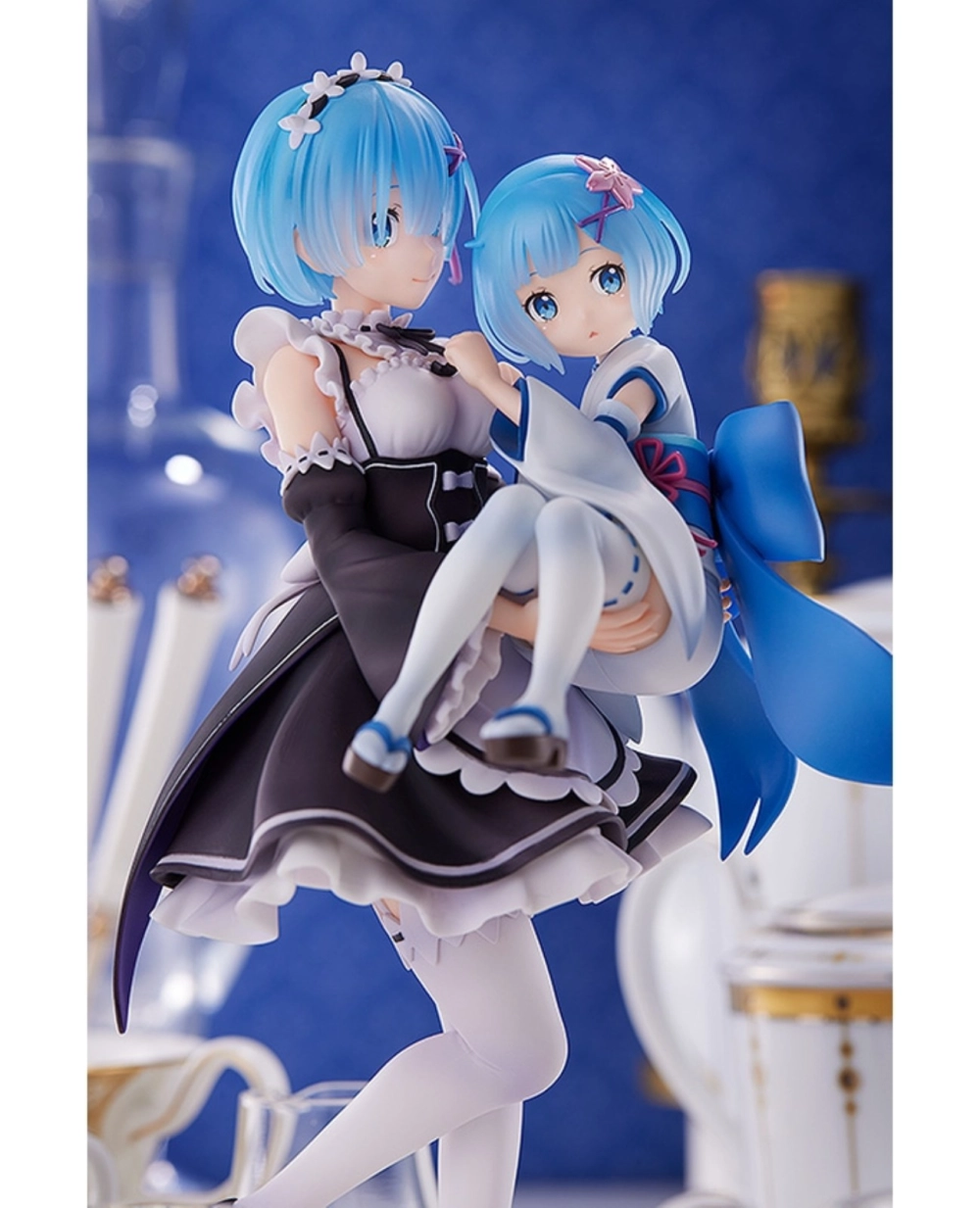 S-Fire Re:ZERO -Starting Life in Another World- Figure Rem & Childhood Rem