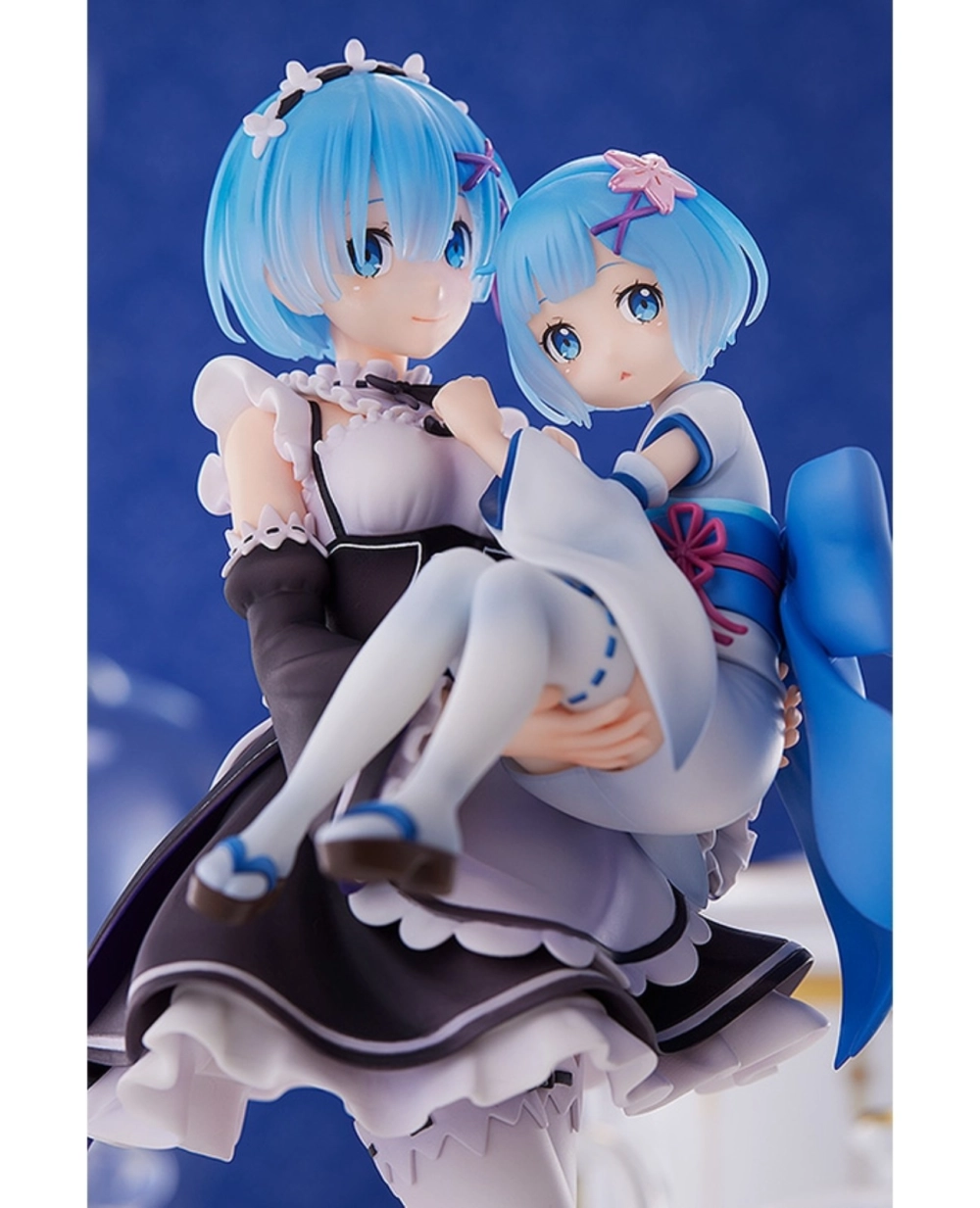 S-Fire Re:ZERO -Starting Life in Another World- Figure Rem & Childhood Rem