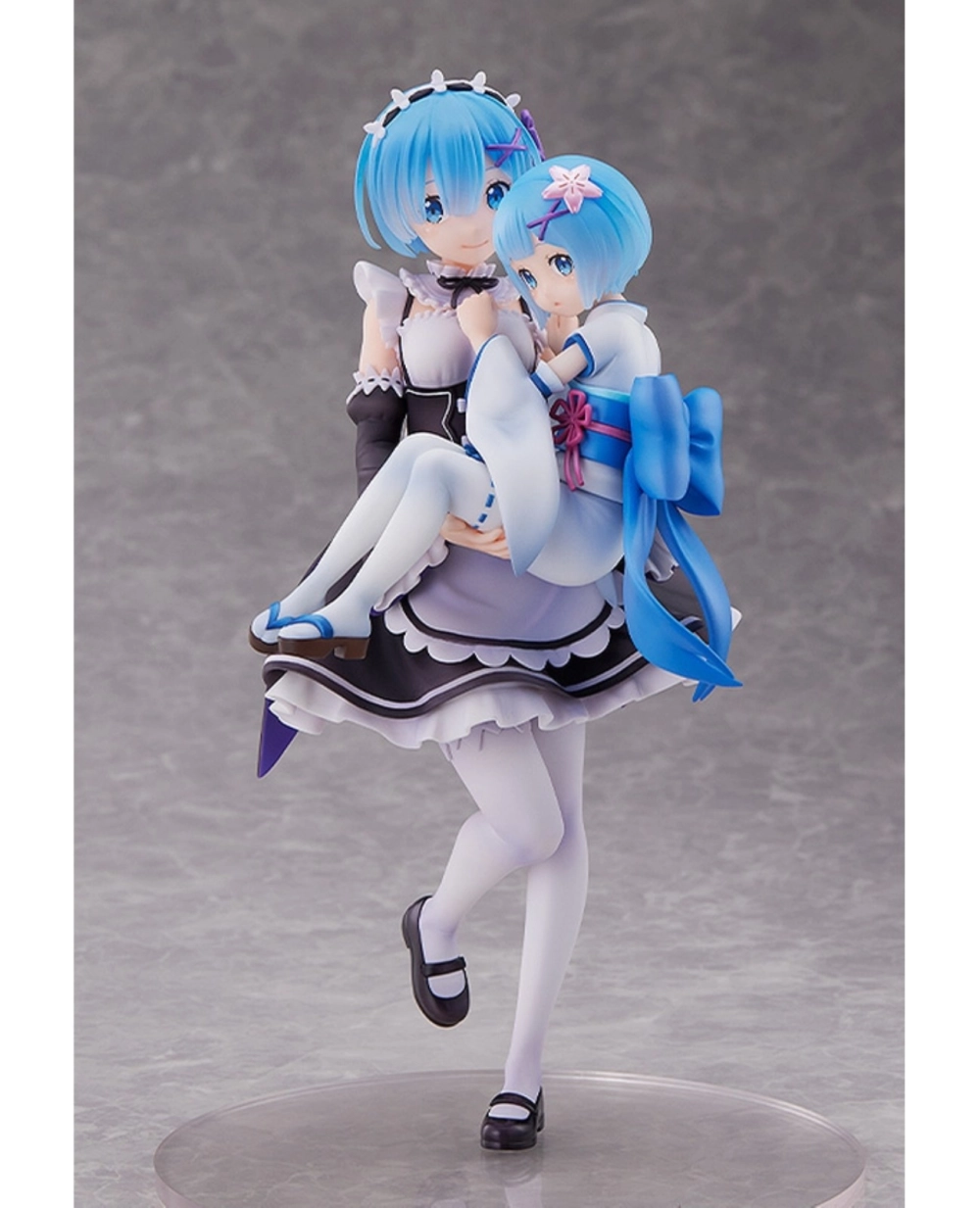 S-Fire Re:ZERO -Starting Life in Another World- Figure Rem & Childhood Rem