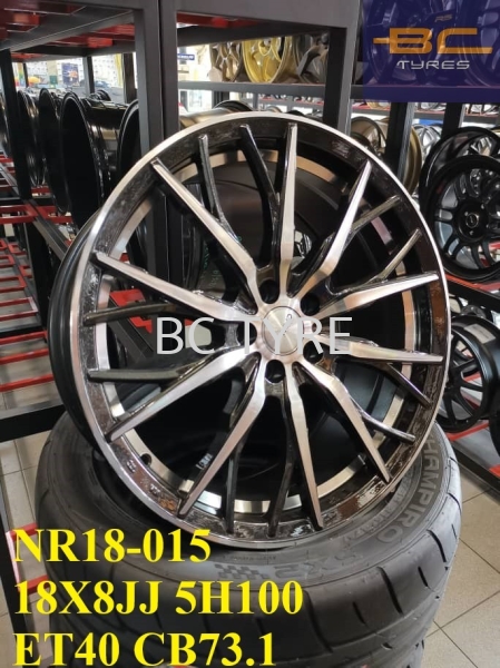 NR18-015 18X8JJ 5H100 ET40 CB73.1 5H100 18 INCH SPORT RIM Johor Bahru (JB), Malaysia, Senai Supplier, Suppliers, Supply, Supplies | BC Tyre & Battery Services Sdn Bhd