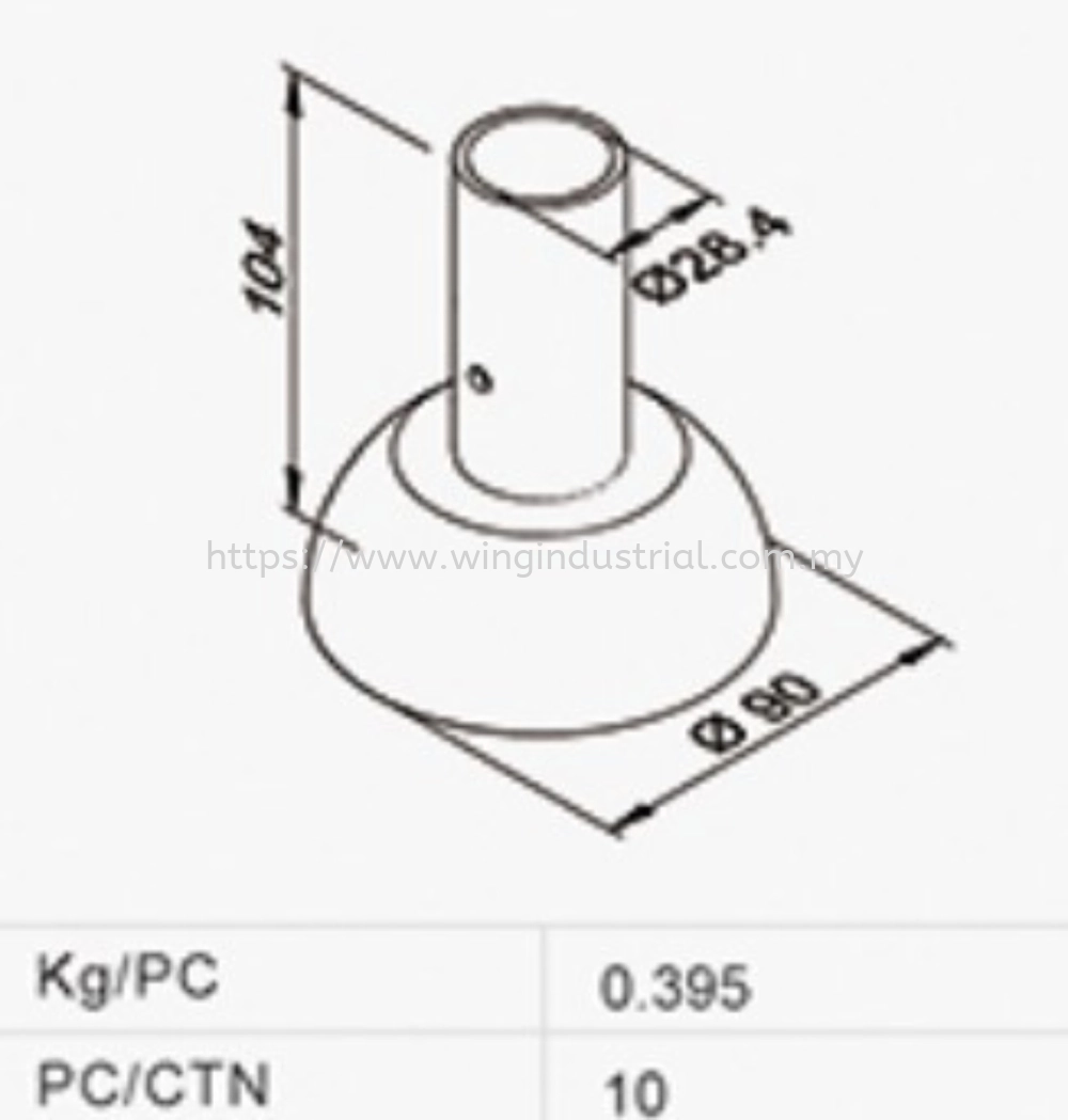 Stacking cap (L-7)