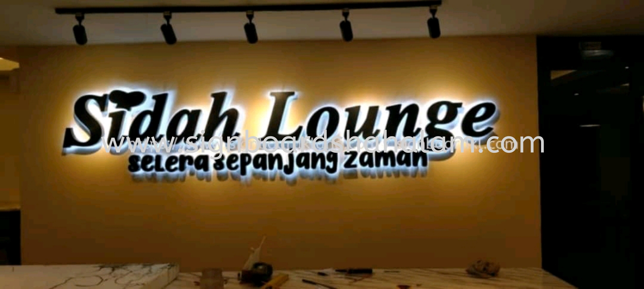 Sidah Lounge -3D Backlit Signboard kl 3D Backlit Signboard KL Klang ...