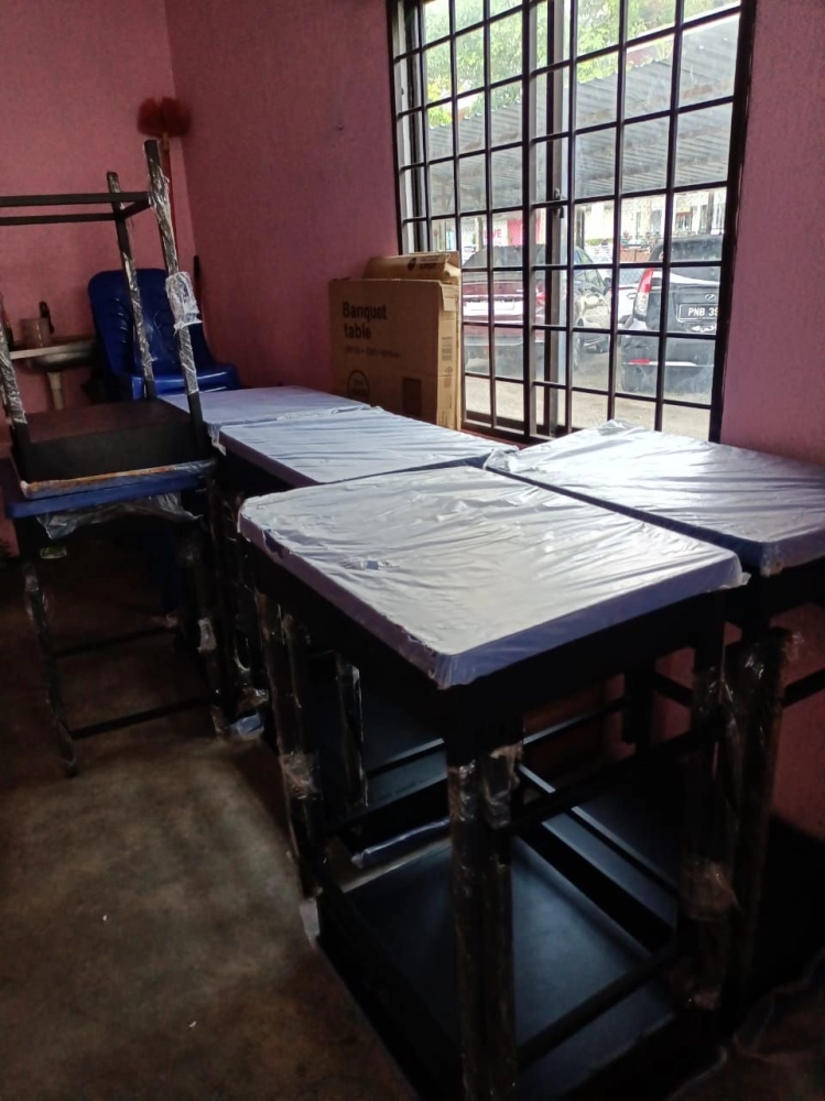 Meja Sekolah | Study Table deliver to Sekolah Agama Bertam Kepala Batas Penang 