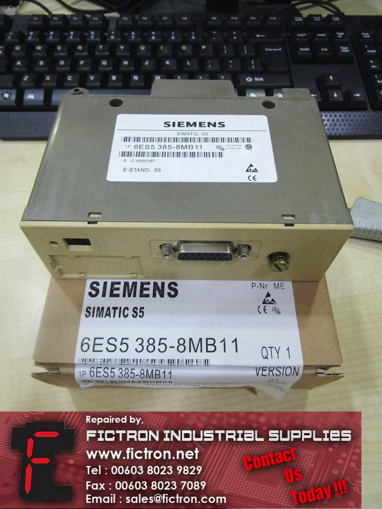 6ES5 385-8MB11 6ES53858MB11 SIMATIC S5 SIEMENS PLC Counter Module Supply Repair Malaysia Singapore Indonesia USA Thailand