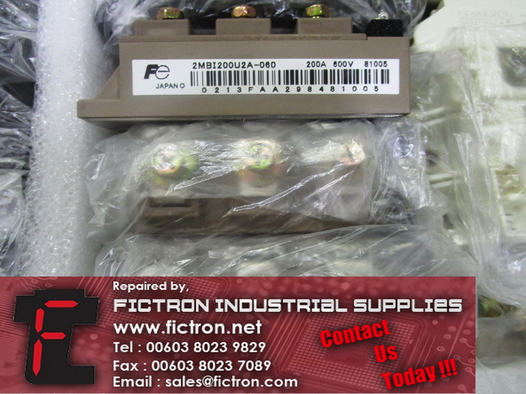 2MBI200U2A-060 2MBI200U2A060 FUJI ELECTRIC Power Module Supply Malaysia Singapore Indonesia USA Thailand