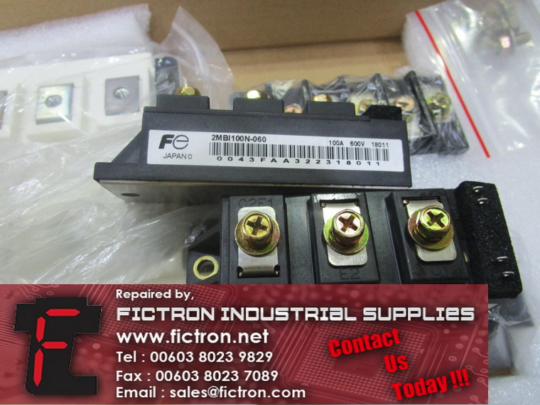 2MBI100N-060 2MBI100N060 FUJI ELECTRIC Power Module Supply Malaysia Singapore Indonesia USA Thailand