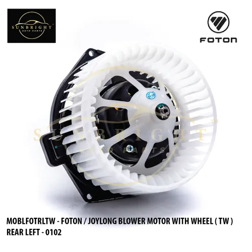 MOBLFOTRLTW - FOTON / JOYLONG BLOWER MOTOR WITH WHEEL ( TW ) REAR LEFT - 0102