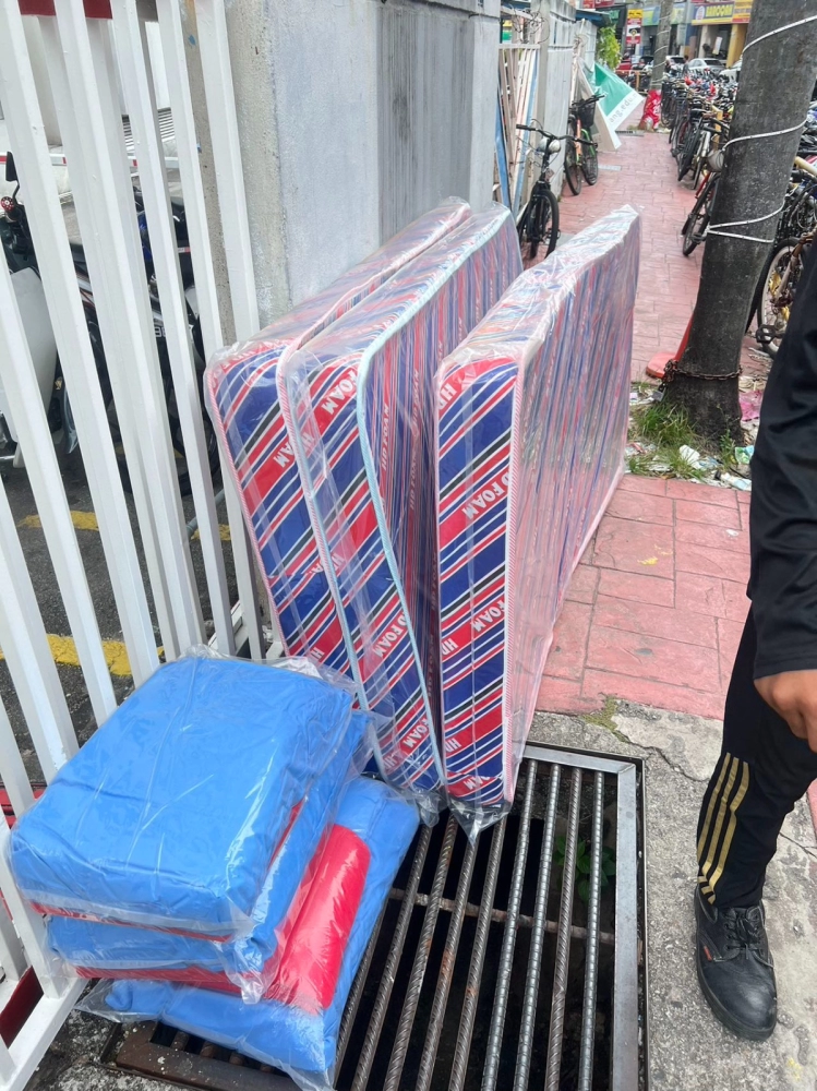 Tilam HD Foam Murah | Hostel Kit Bed Sheet Pillow Case | Pembekal Perabot Asrama Penang Kedah Perak