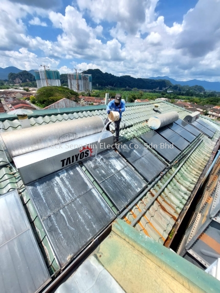 Fair Park, Ipoh REPLACE SOLAR STORAGE TANK Perak, Malaysia, Ipoh Supplier, Suppliers, Supply, Supplies | Teck Seng Hin Electric Co. Sdn Bhd