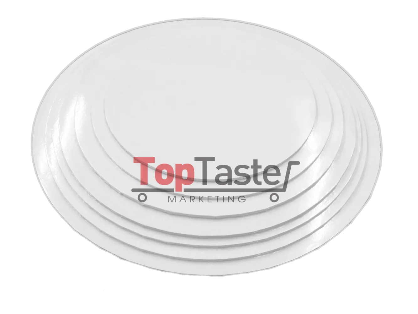 Cake Board Round White