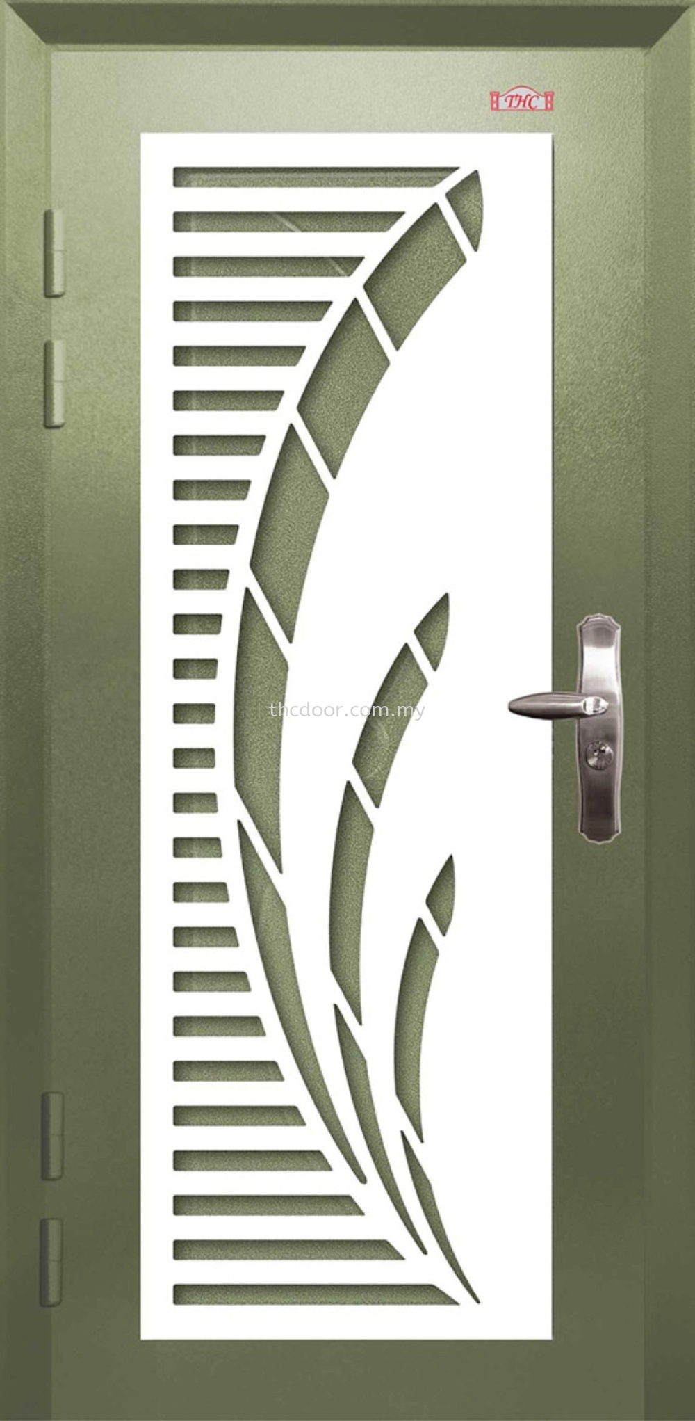 AP1-W873 Security Door (Mild Steel Grille)  