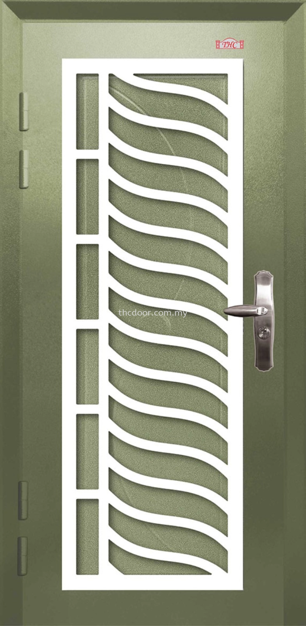 AP1-W883 Security Door (Mild Steel Grille)  