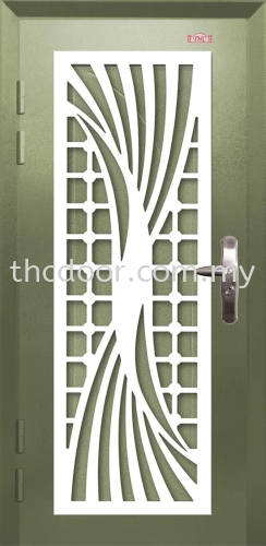 AP1-W887 Security Door (Mild Steel Grille)  