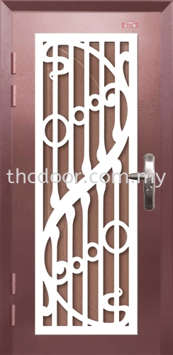 AP1-W890 Security Door (Mild Steel Grille)  