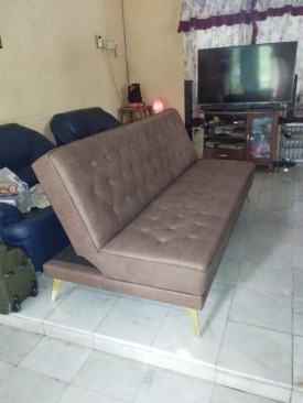 Sofa Bed Brown | Butterfly Relax Chair Sofa Deliver To Taman Jasa Intan Bukit Mertajam Seberang Perai Penang