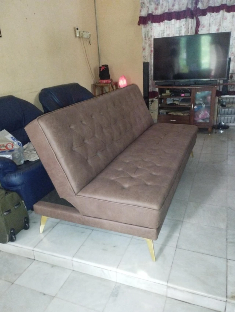 Sofa Bed Brown | Butterfly Relax Chair Sofa Deliver To Taman Jasa Intan Bukit Mertajam Seberang Perai Penang